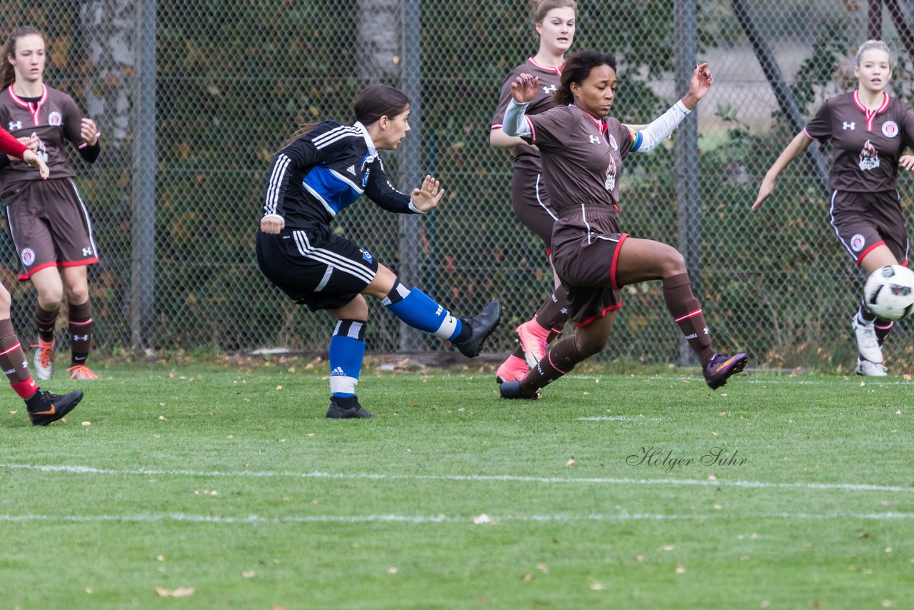 Bild 193 - B-Juniorinnen Hamburger SV - FC St.Pauli : Ergebnis: 1:2